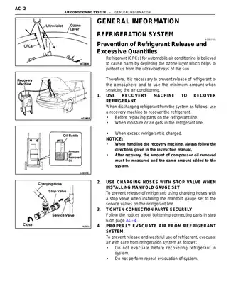 1992-1996 Lexus ES300 repair manual Preview image 2