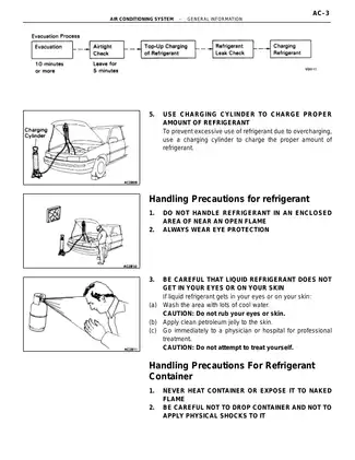 1992-1996 Lexus ES300 repair manual Preview image 3