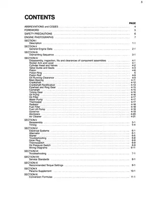 Perkins 102-04, 102-05, 103-07, 103-06, 103-07, 103-09, 103-10 Perama M20, M25, M30, 100 series diesel engine workshop manual Preview image 5