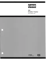 1979 Case 350 Crawler Tractor Parts Catalog (P/N F1162) – preview page 1