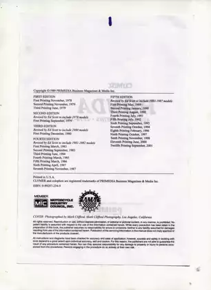 Comprehensive Clymer Honda 400-450cc Twins Manual (1978-1987) Preview image 4