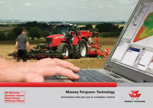 Massey Ferguson 300 series, 360, 362, 365 tractor workshop manual Preview image 1