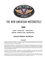 2008 Victory Vegas, Kingpin, and 8-Ball Service Manual (P/N 9921242) – preview page 1
