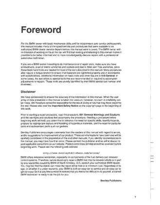 BMW 5 Series E39 Service Manual (1997-2002) - Comprehensive Repair Guide Preview image 5