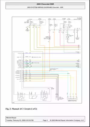 2003-2006 Chevrolet SSR Air Conditioning manual Preview image 3