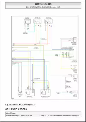 2003-2006 Chevrolet SSR Air Conditioning manual Preview image 4