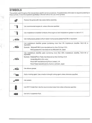 Comprehensive Honda Motorcycle Service Manual - VFR Model (2002) Preview image 3