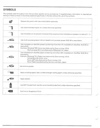 1998-2001 Honda VFR800, VFR800FI, Interceptor service manual Preview image 3