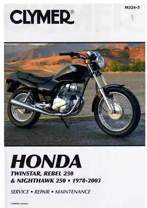 Comprehensive Honda Twinstar, Rebel 250 & Nighthawk 250 Manual (1978-2003)