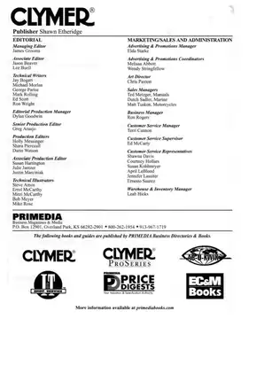 Comprehensive Honda Twinstar, Rebel 250 & Nighthawk 250 Manual (1978-2003) Preview image 5
