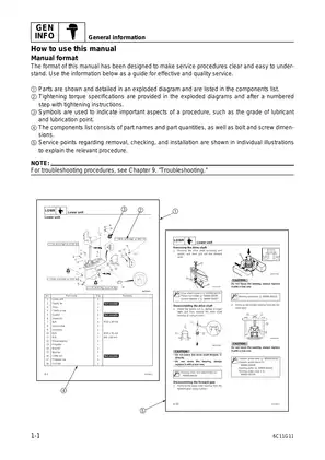 Yamaha F50D T50D F60D T60D Outboard Motor Service Manual Preview image 5