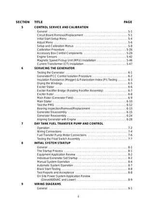 Comprehensive Digital Control Manual for PowerCommand® Generator Set Operations Preview image 4