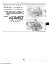 John Deere 316, 318 & 420 Lawn and Garden Tractors Service Manual (P/N TM1590) – preview page 1