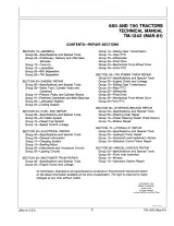 1981 John Deere 650 & 750 Tractors Technical Manual  (P/N TM1242) – preview page 5