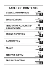 2005 Yamaha TTR230T Factory Service & Repair Manual (P/N LIT-11616-18–40) – preview page 2