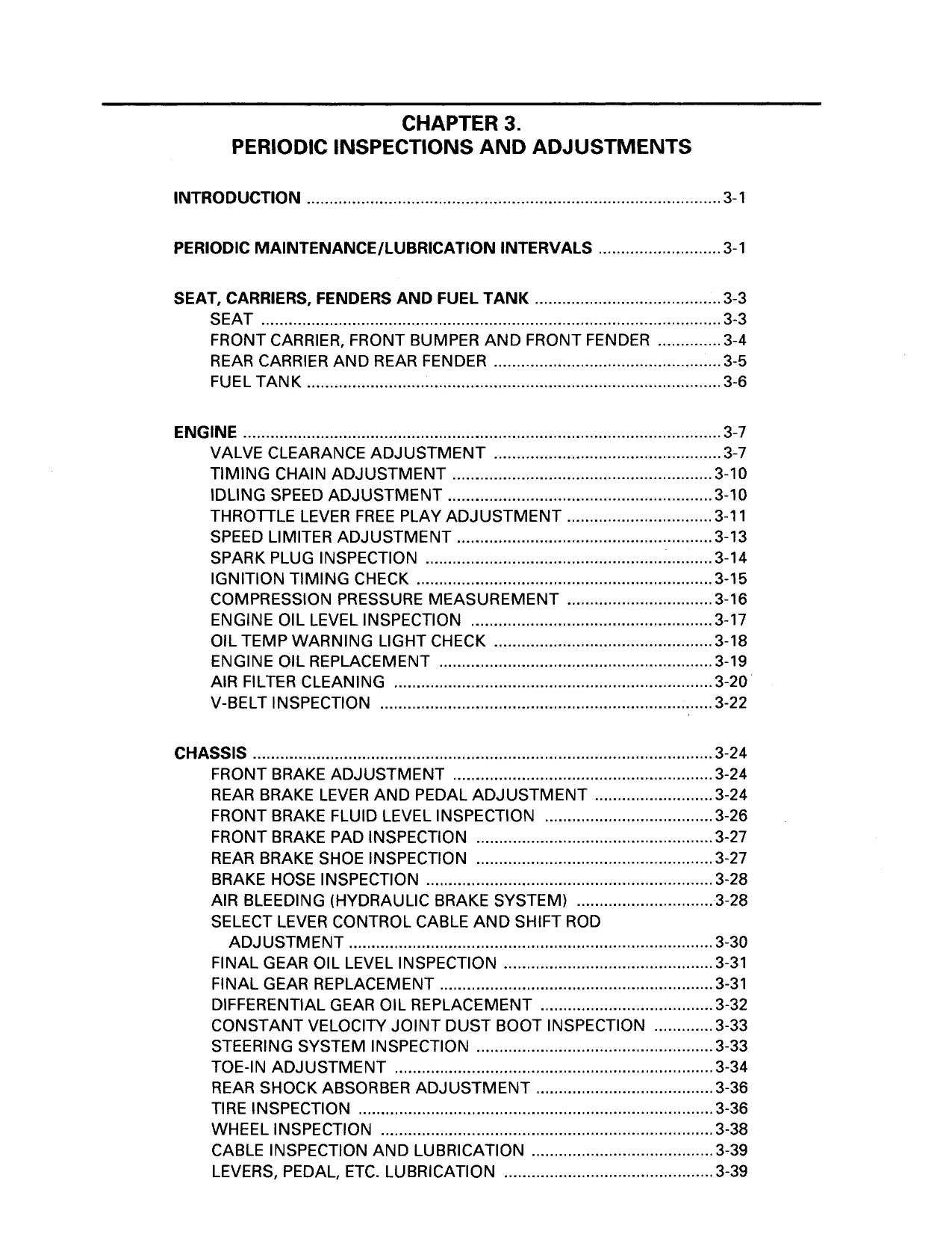 Comprehensive Yamaha ATV Service Manual (All Models) Preview image 4