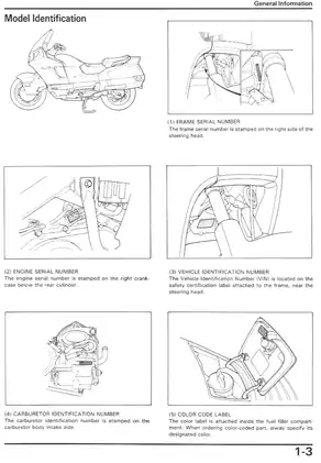 1989-1996 Honda PC800 Pacific Coast service manual Preview image 2