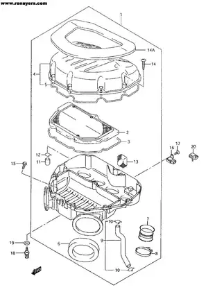 2003-2004 Suzuki GSX-R1000 K3-K4 service, repair manual Preview image 2