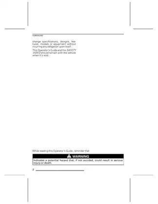 2009 Bombardier Can-Am DS 450 EFI owners manual Preview image 4