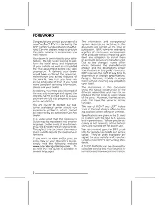 2008 Can-Am DS 450 ATV Operator's Guide - Comprehensive Manual Preview image 4