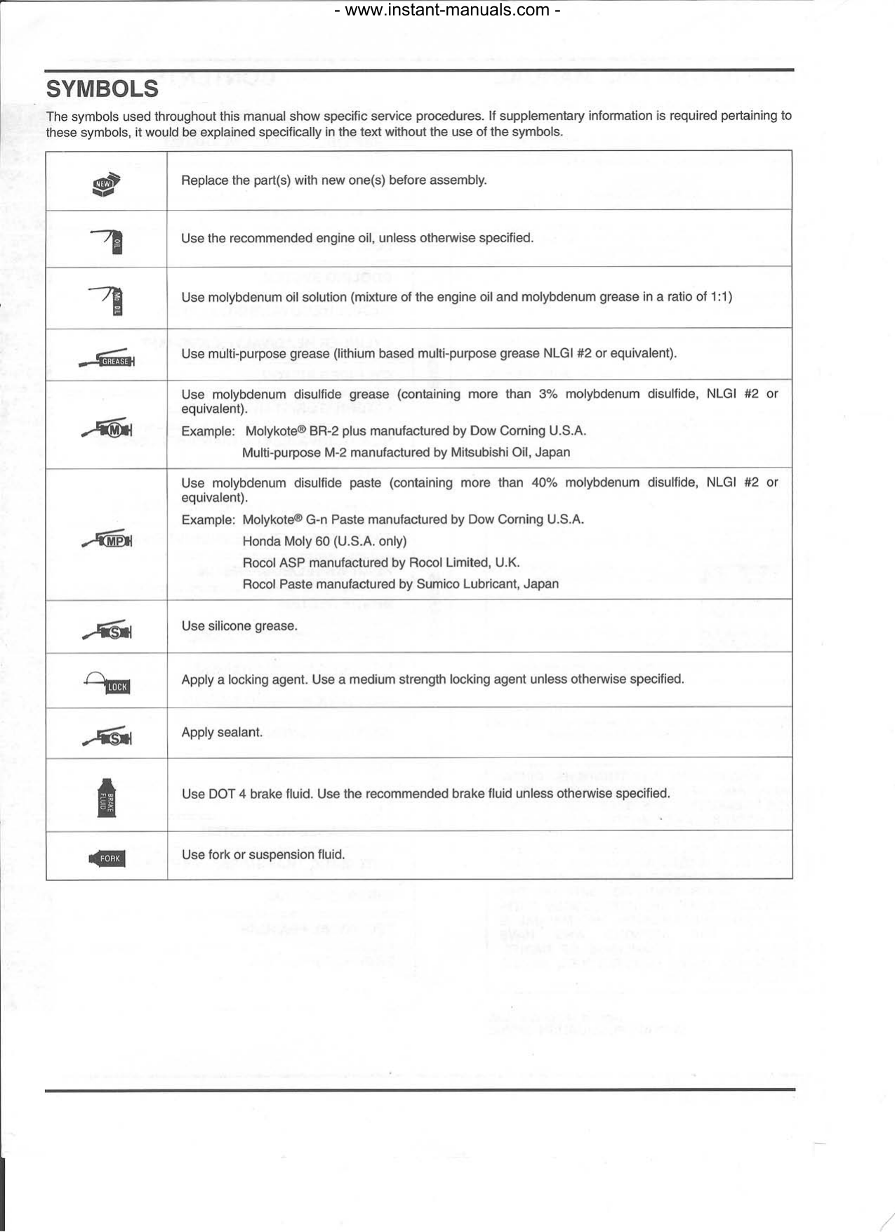 2003 Honda TRX650FA Rincon ATV service manual Preview image 2