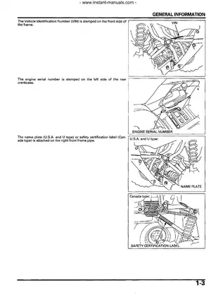 Comprehensive Service Manual for Honda TRX500FE/FM Models (2005-2022) Preview image 5