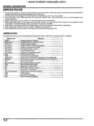 Honda TAXG80FA & TRX680FGA Service Manual - Comprehensive Guide to Maintenance and Repair Preview image 4