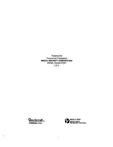 Beechcraft Debonair & Bonanza 33 Series, CD-1 through CJ-148 1960–1989 Shop Manual (P/N 33-590011-1C) – preview page 2