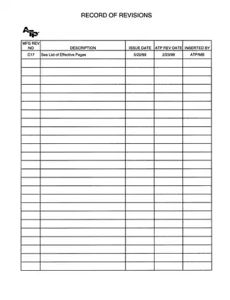 Beechcraft Debonair/Bonanza 33 Series Shop Manual - Comprehensive Guide Preview image 3