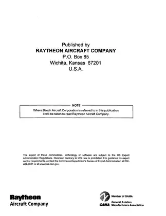 Beechcraft Bonanza Series Maintenance Manual - Complete Guide Preview image 2