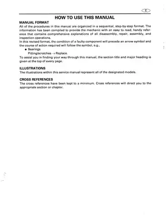 Yamaha F100X Outboard Motor Service Manual (1998 Edition) Preview image 3