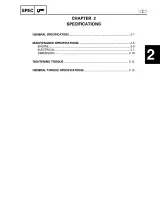 1999 Yamaha P60X, C60X, 70X, 75X, P75X, C75X, 90X, B90X, C90X Outboard Service Manual (P/N LIT-18616-02-05) – preview page 2