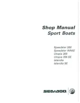 Sea-Doo Jet Boat Speedster Utopia Islandia 2006 Factory Service Manual (P/N 219 100 246) – preview page 2