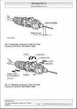 2000–2002 Mazda MPV Service Manual – preview page 5