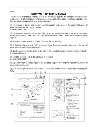 2006-2010 Yamaha XVS650 V-Star, Classic, Silverado service manual Preview image 4