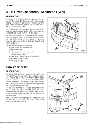 2005 Dodge RAM 1500, 2500, 3500 manual Preview image 4