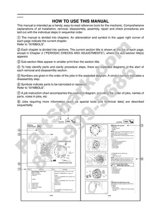 2003-2008 Yamaha R6, YZFR6 service manual Preview image 4