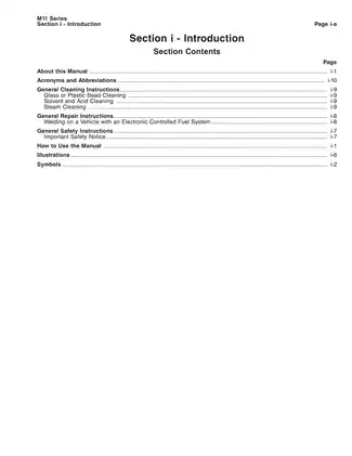 Cummins M11 Series Troubleshooting and Repair Manual Preview image 5