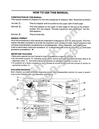 1991-2009 Yamaha Raptor 350 ATV shop manual Preview image 3