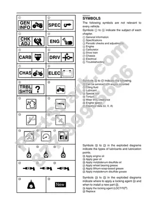 Yamaha YFM40FBW Service Manual (2006 Edition) Preview image 5