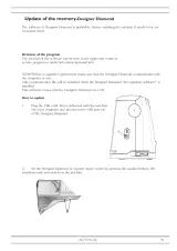 Husqvarna VIKING Designer Diamond Sewing Machine 2009–2010 Service Manual (P/N 104 72 94–26) – preview page 6