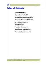 HP Designjet 4500/4520 Printer Series Service Manual – preview page 5
