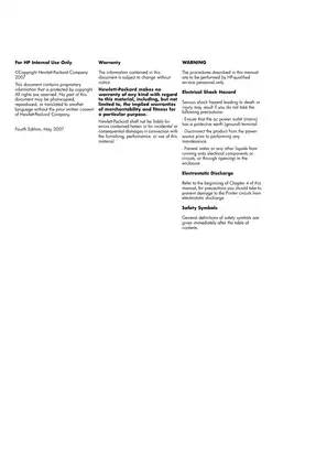 HP Designjet T1100 MFP, 4500mfp, 4500 Scanner, 820 MFP Service Manual - Complete Guide Preview image 2