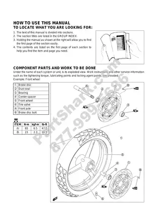 2004-2009 Suzuki DL650 V-Strom shop manual Preview image 4