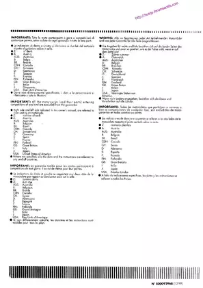 2000-2002 Husqvarna TE610, TC610 repair manual Preview image 2