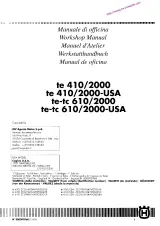 Husqvarna TE/TC 610 Service Manual 2000–2002 • Technical Reference (P/N 800092968) – preview page 3