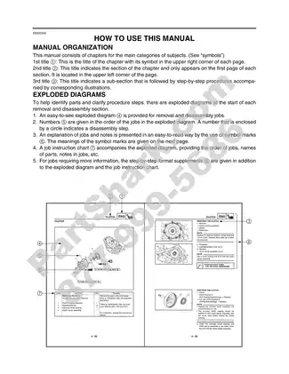 2006-2010 Yamaha Rhino 450, YXR45FAV repair manual Preview image 3