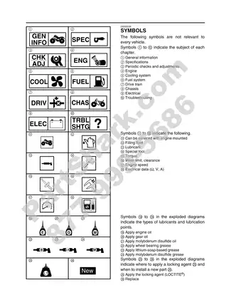 2006-2010 Yamaha Rhino 450, YXR45FAV repair manual Preview image 4