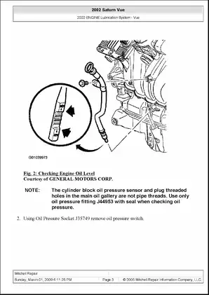 2002-2010 Saturn VUE repair manual Preview image 3