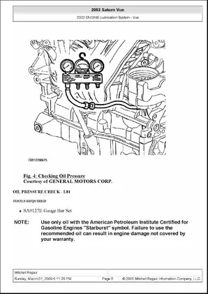 2002-2010 Saturn VUE repair manual Preview image 5